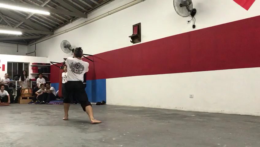 Salão de treino da academia