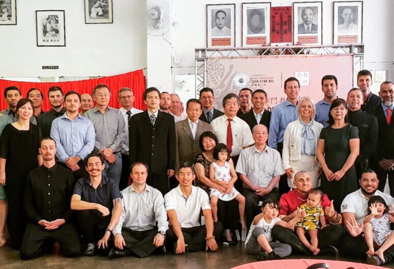 Encontro da linhagem com mestres da tradição Shaolin do Norte